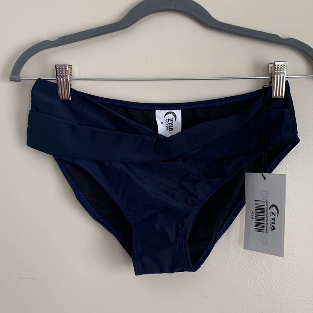 Zyia swim bottom, navy blue